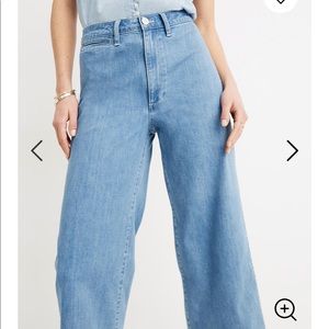 Madewell Emmett Wide-Leg Crop Jeans Size 27 NWT